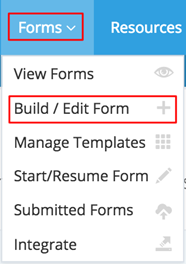 Build Forms